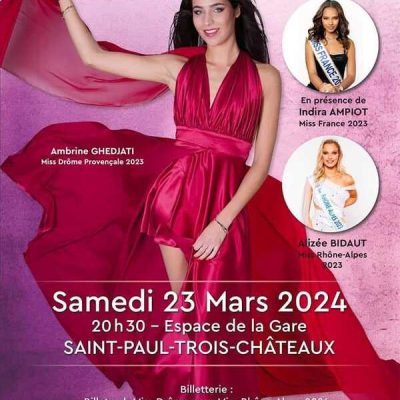 Miss Drôme 2024 Saint Paul Trois Chateaux